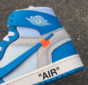 Air Jordan 1 Retro High Off-White University Blue